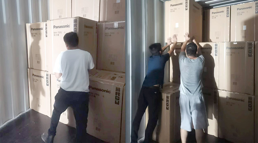 出貨速度！金環(huán)電器順利完成松下客戶的衣物烘干機出貨